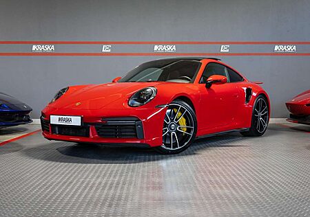 Porsche 992 911 Turbo S PDLS+ LEDER PANO LIFT PCCB SPORT-AGA