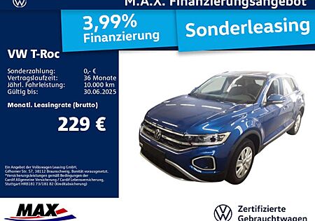 VW T-Roc Volkswagen 1.5 TSI DSG STYLE LED+KAMERA+AHK+PDC+LANE