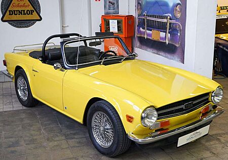 Triumph TR6 aus 2. Hand in tollem Zustand mit H-Kennzeichen