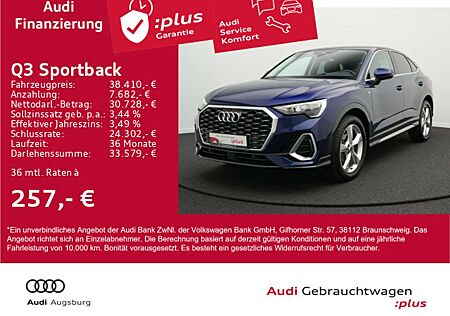 Audi Q3 S line 35 TFSI S tr. LED*AHK*8-fach