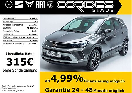 Opel Crossland Elegance 1.2 Turbo Automatik Allwetterreifen Rück