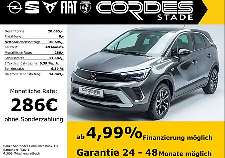 Opel Crossland Elegance 1.2 Turbo Automatik Allwetterreifen Rück