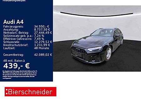 Audi A4 Av 40 TFSI S Line Edition AHK MATRIX ACC 19