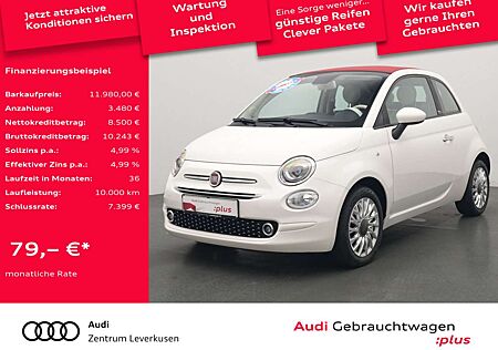 Fiat 500C Lounge PANO PDC KLIMA PORT NAVI