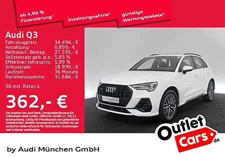 Audi Q3 40 TDI qu. S tronic S line Pano/LED/Navi+/Kam