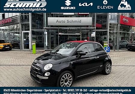 Fiat 500 C 1.2 CABRIO LOUNGE PDC|ALU 16 ZOLL|DACH ROT