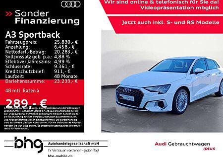 Audi A3 40 TFSI S-tronic advanced Navi GRA