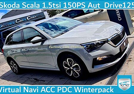 Skoda Scala 1.5tsi 150PS Virtual ACC Winterpaket Drive 125