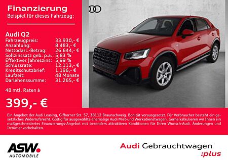 Audi Q2 35TFSI Sline Stronic Navi LED AHK ACC PDC SHZ
