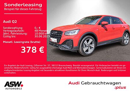 Audi Q2 35TFSI S line Stronic Nav LED AHK ACC PDC SHZ