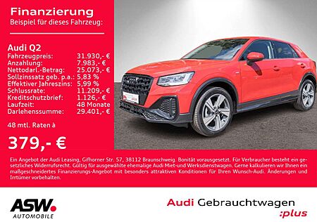 Audi Q2 35TFSI S line Stronic Nav LED AHK ACC PDC SHZ