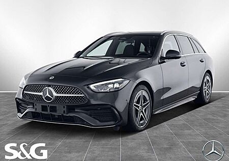 Mercedes-Benz C 220 d 4M T AMG RüKam+MBUX+AHK+LED+18+Sitzhzg.