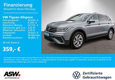 VW Tiguan Allspace Volkswagen Life 2,0TDI DSG NAVI AHK 7Sitzer