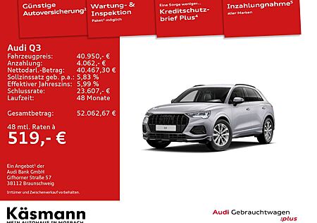 Audi Q3 advanced 35TFSI LED AHK NAV KAM PDC SHZ