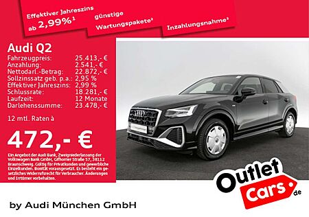 Audi Q2 35 TFSI 2x S line Pano/Navi/AHK