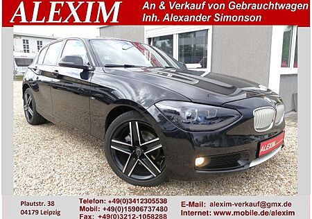 BMW 116 d/Urban/LED/Navi/Teilleder/Schiebedach