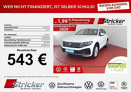 VW Touareg Volkswagen Elegance 3.0TDI 543,-ohne Anzahlung AHK Standh.