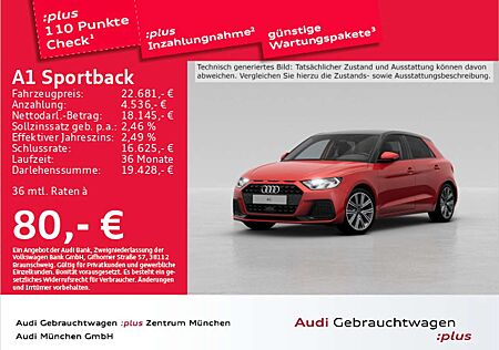 Audi A1 25 TFSI S tronic advanced ACC/Virtu