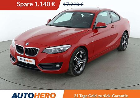 BMW 218i 218 Sport Line *NAVI* LED*TEMPO*PDC*