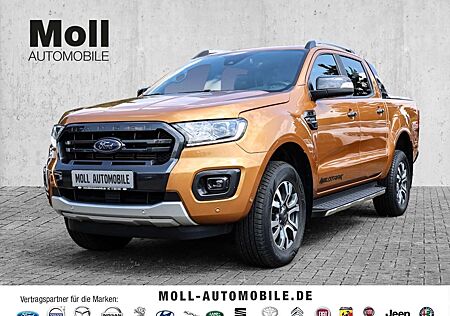 Ford Ranger Wildtrak DoKa Standheizung AHK ROLLO ACC Allrad Na