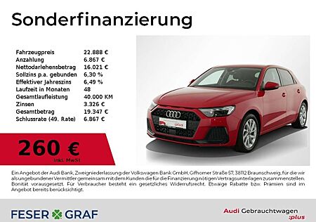 Audi A1 Sportback 25 TFSI Leder+Sportsitze/LED/Smartphone-