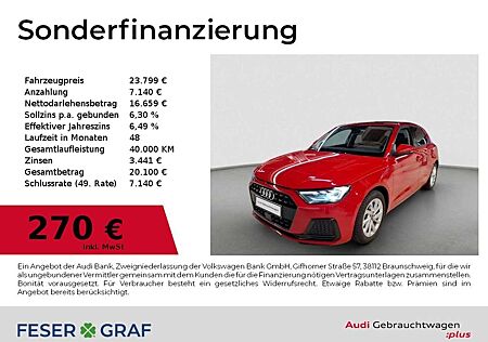 Audi A1 Sportback 25 TFSI Leder+Sportsitze/LED/Smartphone-