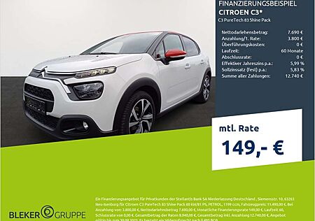 Citroën C3 Citroen PureTech 83 Shine Pack