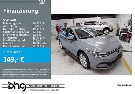 VW Golf Volkswagen 1.0 TSI Life SHZ PDC ACC LED NAVI CARPLAY