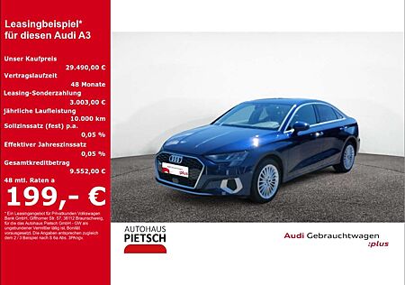 Audi A3 Limo 35 TFSI advanced Parklenk Sitzheizung
