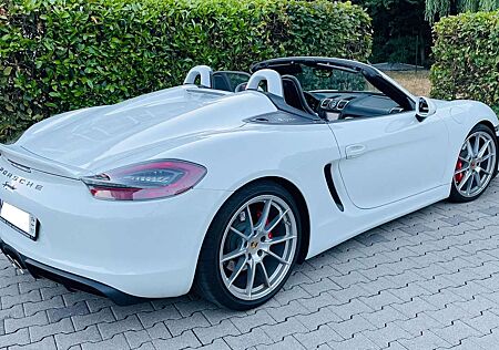 Porsche Boxster 981 Spyder Schale Leder PCM Bose Kamera