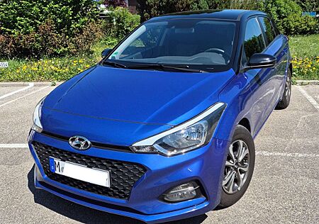 Hyundai i20 blue 1.0 T-GDI Trend