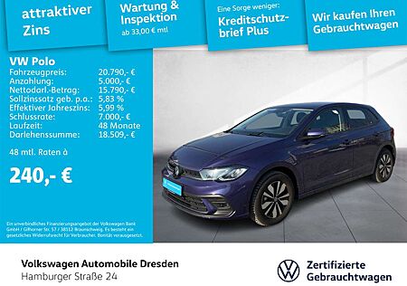 VW Polo Volkswagen Life 1.0 TSI DSG LED APP TARVEL PDC