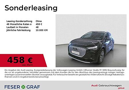 Audi Q4 e-tron gebraucht kaufen Audi Q4 e-tron Leder/ACC/AHK/R-Kamera/ Sound/19 Zoll