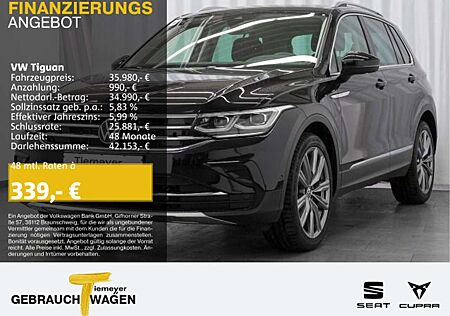 VW Tiguan Volkswagen 2.0 TDI DSG ELEGANCE AHK PANO LM20 IQ.LIG