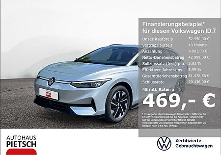 VW ID.7 Volkswagen Tourer Pro 77 kWh AHK IQ-Light Discover Pro