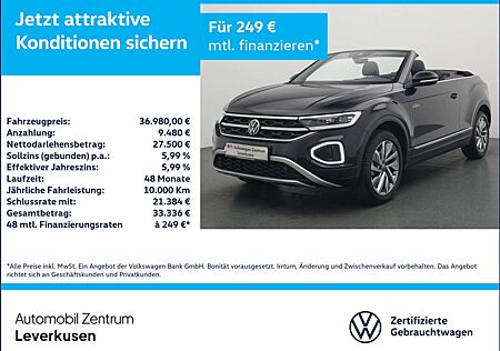 VW T-Roc Volkswagen Cabriolet TSI Goal DSG AHK ACC NAVI APP