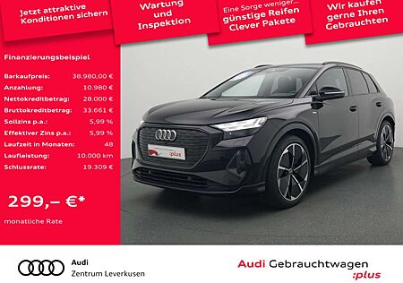 Audi Q4 e-tron S line PANO MATRIX NAVI VIRT ACC LE