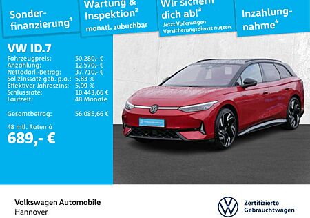 VW ID.7 Volkswagen Tourer GTX AHK ACC Kamera Navi SHZ