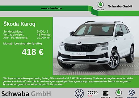 Skoda Karoq Sportline 2,0 TSI 4x4 *LED*AHK*ACC*R-KAM*