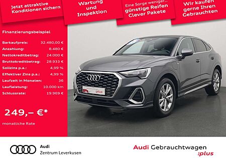 Audi Q3 Sportback S line CARPLAY PANO NAVI PDC AHK