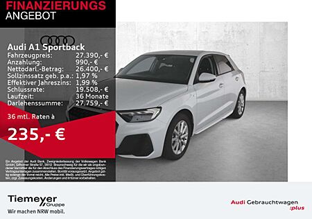 Audi A1 25 TFSI S LINE LM18 NAVI+ LED SPORT