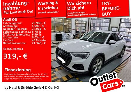 Audi Q3 S line 35 TFSI AHK NAV+ VIRTUAL PDC