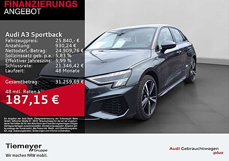 Audi A3 40 TFSIe S LINE LM18 OPS+ NAVI LED