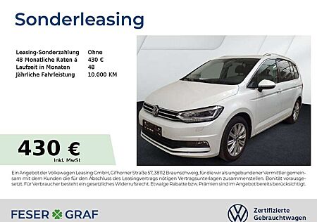 VW Touran Volkswagen Highline 2.0 TDI DSG Navi AHK Kamera LED