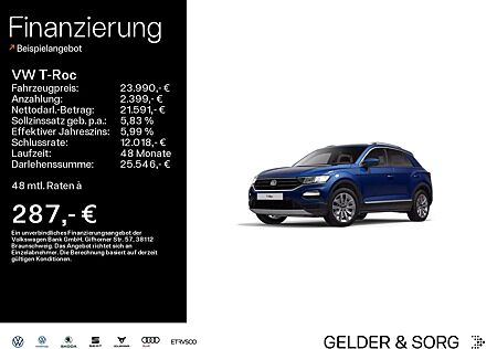 VW T-Roc Volkswagen Sport 2.0 TDI AHK*Stand*Navi*DAB+*ACC