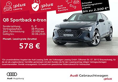 Audi Q8 e-tron 55 114 kW/h*PANO*AHK*8-fach