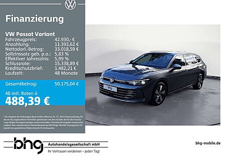 VW Passat Variant Volkswagen 2.0 TDI DSG ELEGANCE #HEAD-UP #AH