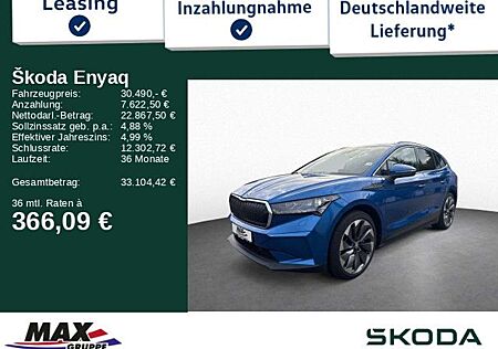 Skoda Enyaq iV 80 ecoSuite MATRIXLED+AHK+HUD+PANO+NAVI