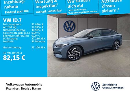 VW ID.7 Volkswagen Pro S Navi AHK IQ.LIGHT - LED-Matrix-Schein