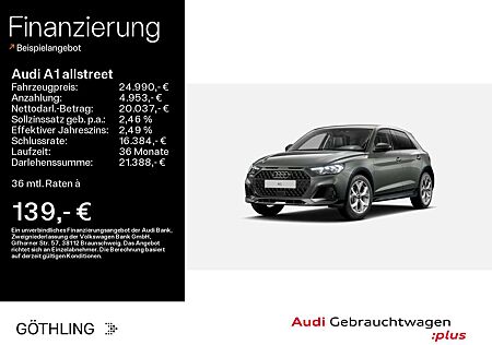 Audi A1 30 TFSI*LED*Virtual*Smartphone Inte